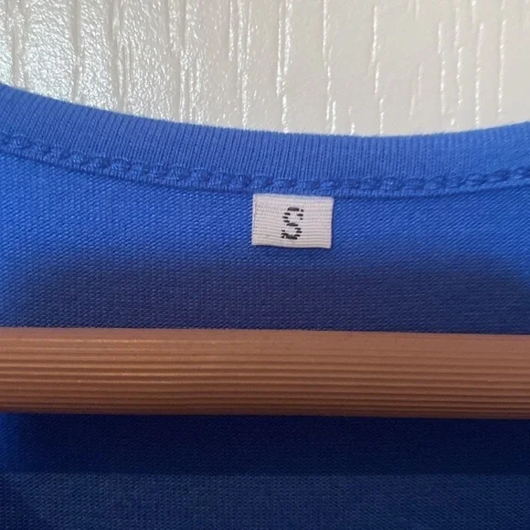 Size S royal blue tulip maxi dress - Picture 2 of 5